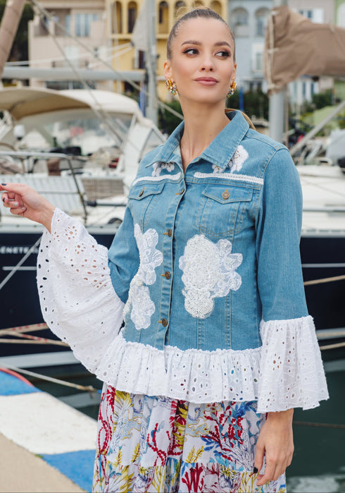 Baumwolljacke 23A-765C ANASTASEA