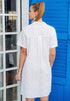 Kleid Weiß 23F-824/1C FRESH COTTON