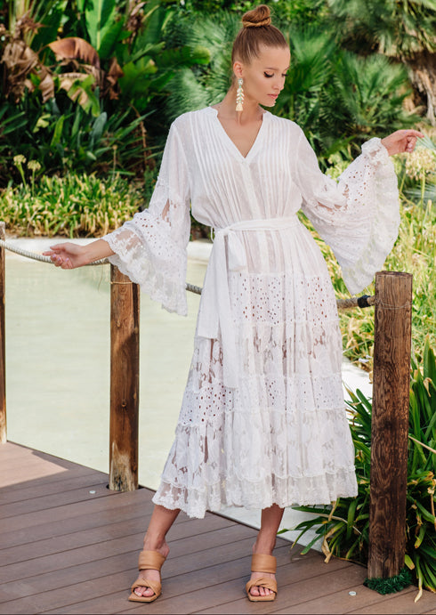 Maxi dress 23F-834/1 C FRESH COTTON