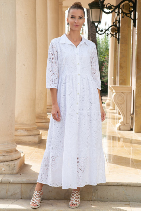 Maxi dress 23F-841 C FRESH COTTON