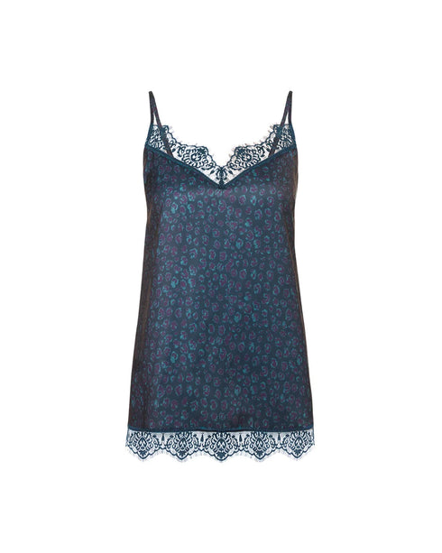 Top Violett SATIN SECRETS SIMONE PÉRÈLE