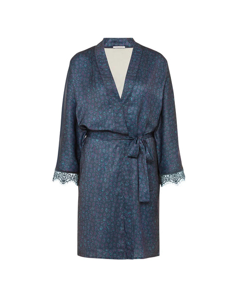 Kimono Violett SATIN SECRETS SIMONE PÉRÈLE