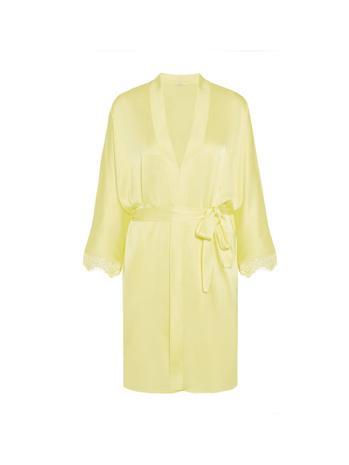 Kimono Apricot SATIN SECRETS SIMONE PÉRÈLE