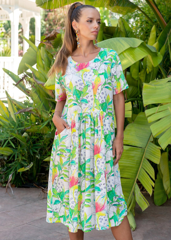 Kleid 23NI-925/1V INDIANO