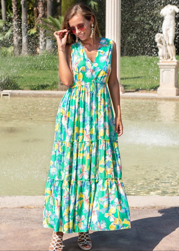 Maxi dress 23NI-929/4V INDIANO