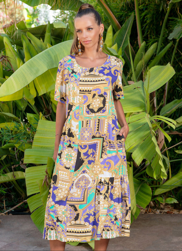 Kleid 23NI-946/2V INDIANO