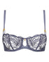 AUBADE Halbschale BH mit Bügel VIBES Denim