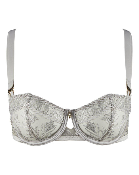 AUBADE Halbschale BH mit Bügel MAGNETIC SPELL Platinum