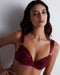 AUBADE Gemoldeter Push-Up BH MAGNETIC SPELL Crimson Red