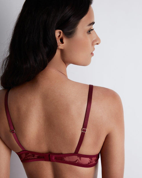 AUBADE Bügel-Triangel BH MAGNETIC SPELL Crimson Red