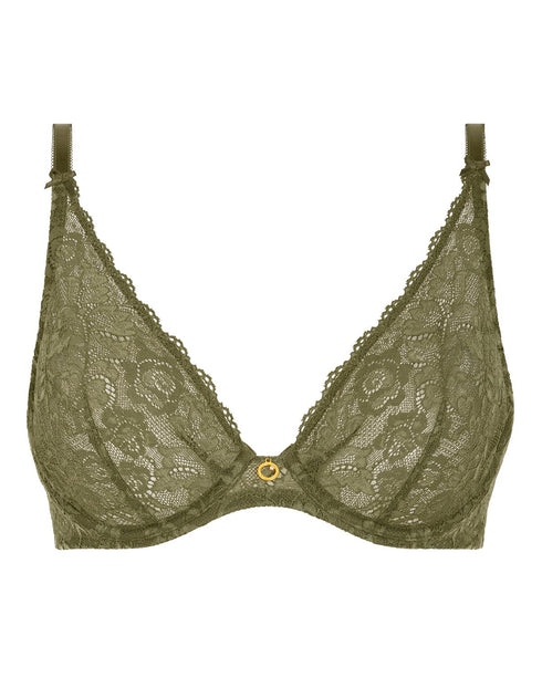 AUBADE Bügel-Triangel BH ROSESSENCE Moss