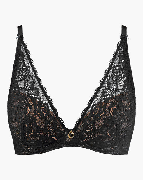 AUBADE Push-Up mit Schale ROSESSENCE Black