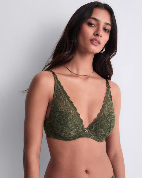 AUBADE Push-Up mit Schale ROSESSENCE Moss