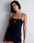 AUBADE Top mit Spaghetti Trägern MIDNIGHT WHISPER Evening Blue