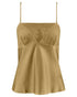 AUBADE Top mit Spaghetti Trägern MIDNIGHT WHISPER Sublime Bronze