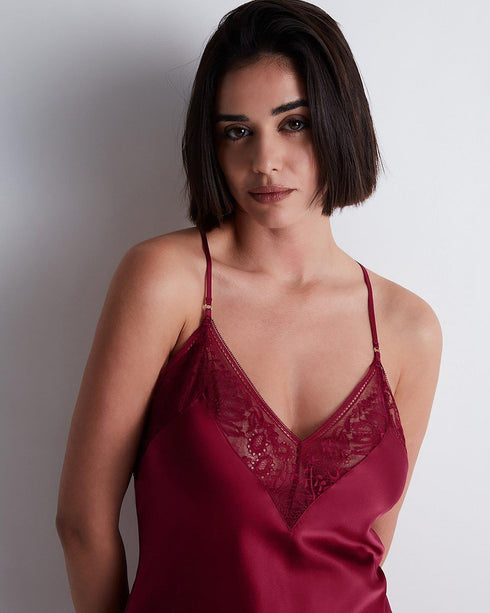 AUBADE Nachthemd MIDNIGHT WHISPER Crimson Red