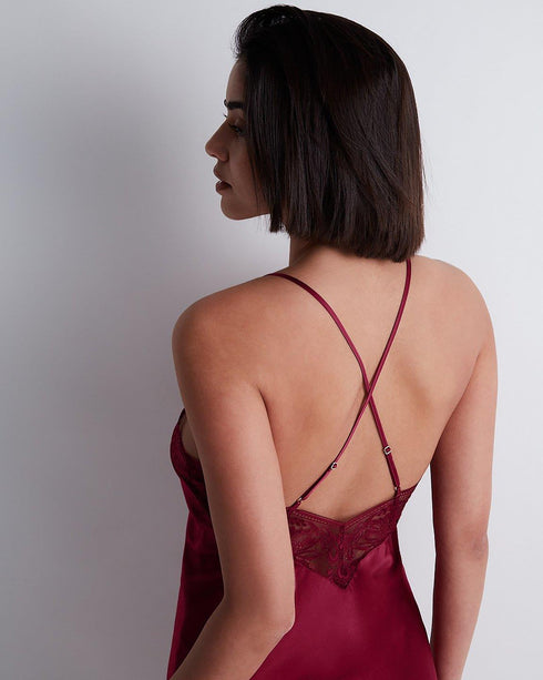 AUBADE Nachthemd MIDNIGHT WHISPER Crimson Red