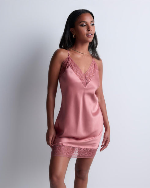 AUBADE Nachthemd MIDNIGHT WHISPER Warm Pink