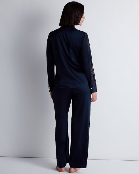 AUBADE Bluse MIDNIGHT WHISPER Evening Blue