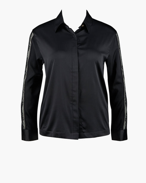 AUBADE Bluse MIDNIGHT WHISPER Noir