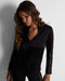AUBADE Bluse MIDNIGHT WHISPER Noir