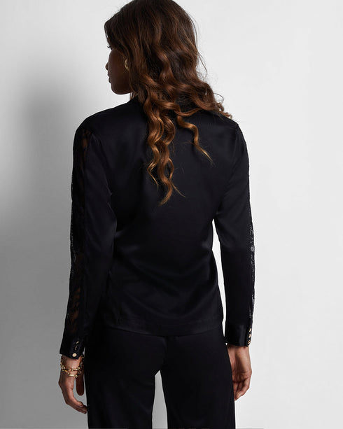 AUBADE Bluse MIDNIGHT WHISPER Noir