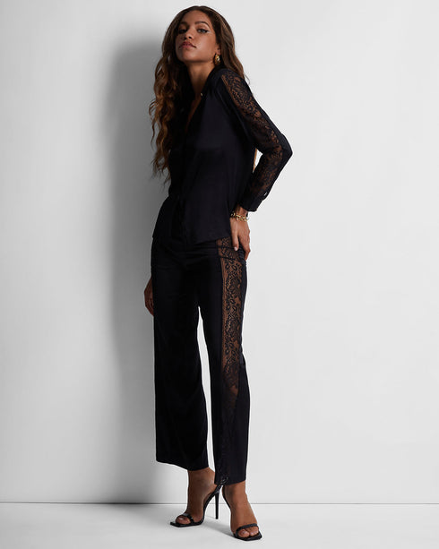 AUBADE Bluse MIDNIGHT WHISPER Noir