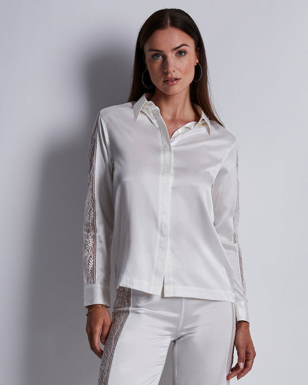 AUBADE Bluse MIDNIGHT WHISPER Opale