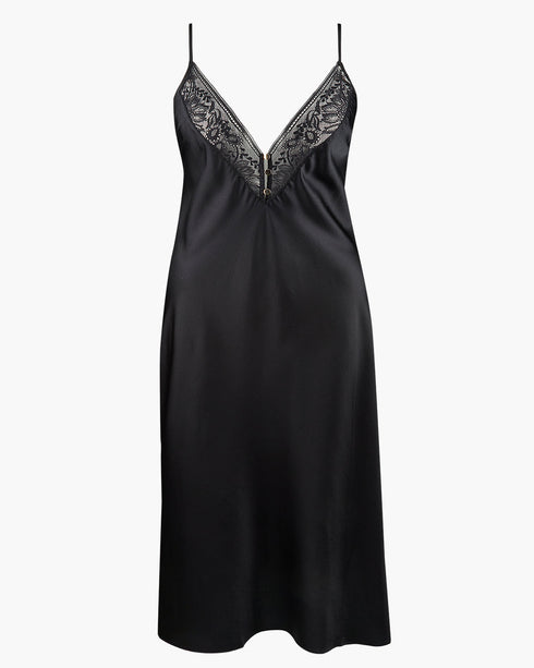 AUBADE Langes Kleid MIDNIGHT WHISPER Noir
