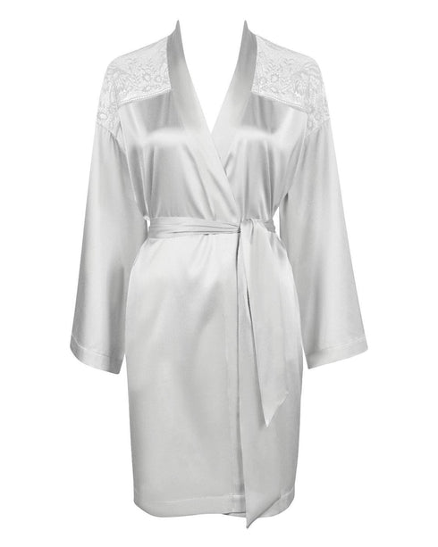 AUBADE Kimono MIDNIGHT WHISPER Cosmos Silver