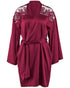 AUBADE Kimono MIDNIGHT WHISPER Crimson Red