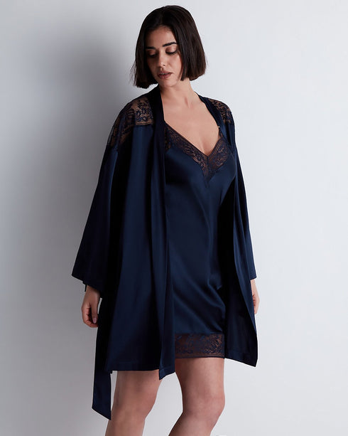 AUBADE Kimono MIDNIGHT WHISPER Evening Blue