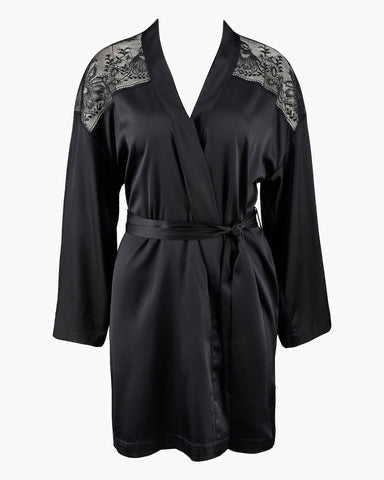 AUBADE Kimono MIDNIGHT WHISPER Noir