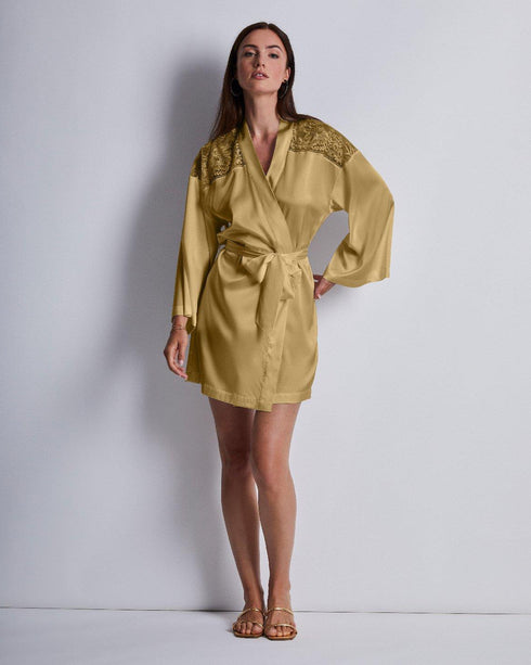 AUBADE Kimono MIDNIGHT WHISPER Sublime Bronze