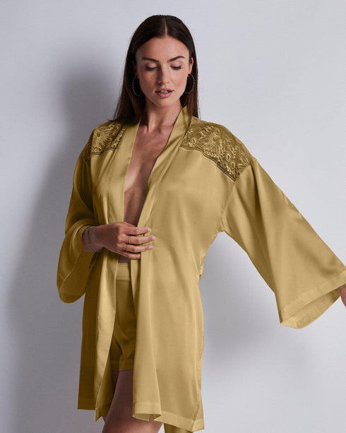 AUBADE Kimono MIDNIGHT WHISPER Sublime Bronze