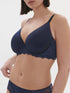 Spacer Bügel-BH Tintenblau CARESSE SIMONE PÉRÈLE