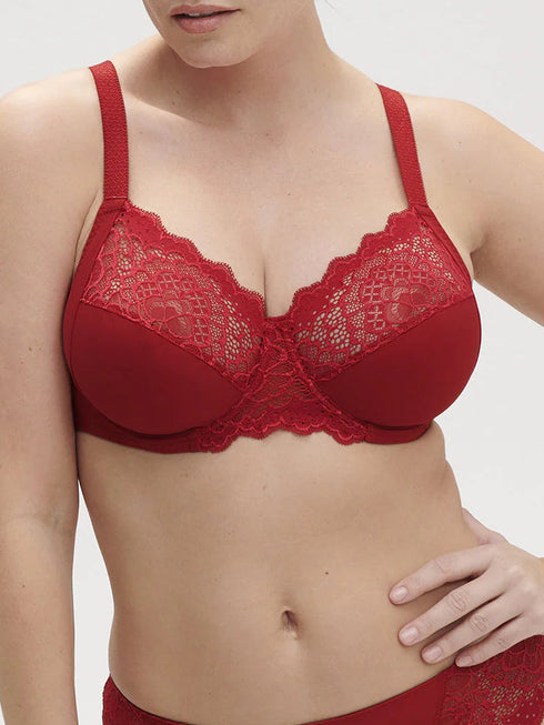 Full-Cup Bügel-BH Tango Red CARESSE SIMONE PÉRÈLE