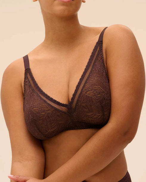 BH ohne Bügel Brun Foncé COMETE SIMONE PÉRÈLE