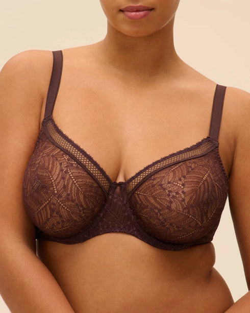 Extra Halt Bügel-BH Brun Foncé СOMETE SIMONE PÉRÈLE
