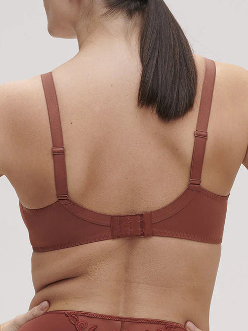 SIMONE PÉRÈLE ANDORA Bügel-BH Canyon Brown