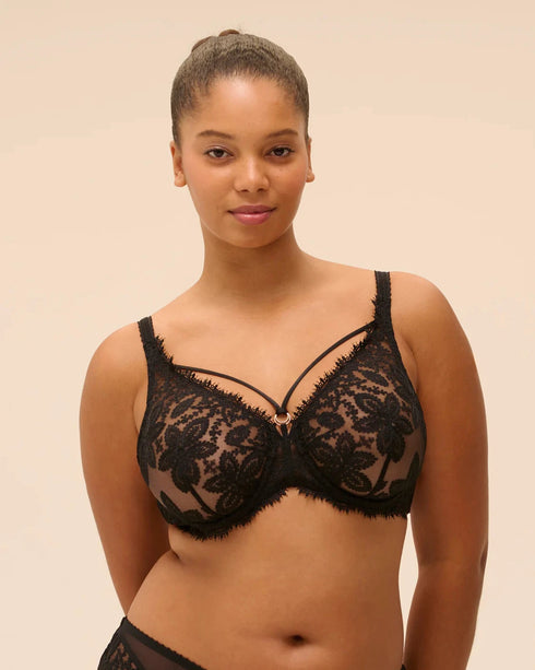Vollschale-Bügel-BH Schwarz PRÉCIEUSE SIMONE PÉRÈLE