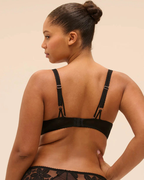 Vollschale-Bügel-BH Schwarz PRÉCIEUSE SIMONE PÉRÈLE
