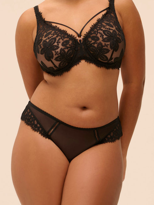 Simone Perele PRÉCIEUSE Slip aus Stickerei, Guipure und Tüll