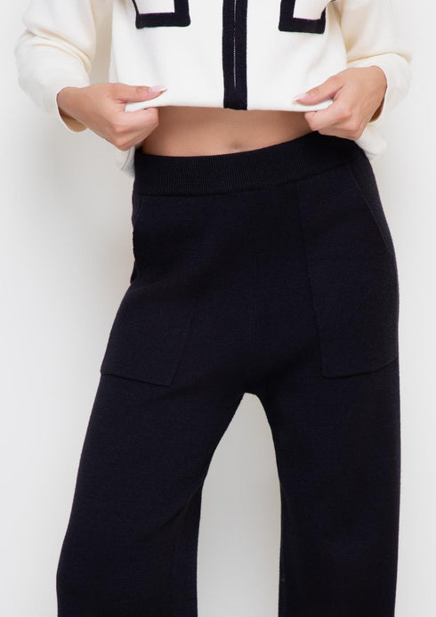 Der elegante Anzug Samange Schwarz