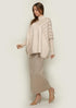 Samange Damenanzug „Beige Eleganz“ – Stilvolle Vielseitigkeit in Einheitsgröße
