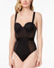 Trägerloser String-Body Black SHEERS DKNY INTIMATES
