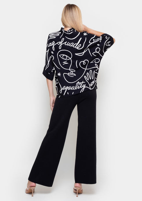 Samange Eleganter Strickpullover