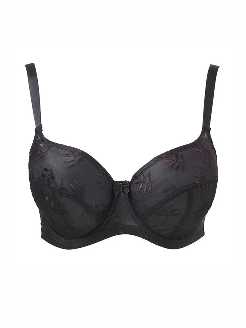 Panache Tango Balcony – Balconette-BH ohne Polsterung (Black)