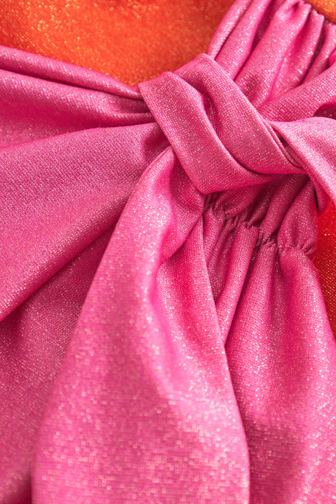 Féraud Bikini-Top – Spacer-Cups und verstellbare Träger (Kontrast-Orange)