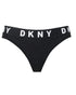 Thong Black/White COZY BOYFRIEND DKNY INTIMATES